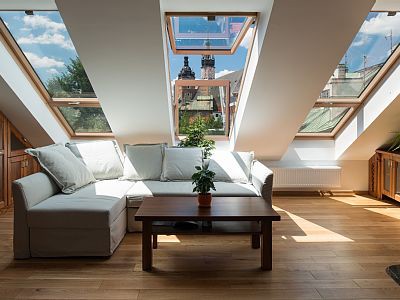 Apartment 2 bedrooms, with garden