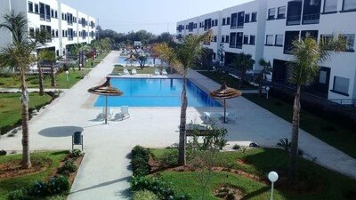 Appartement tout confort, 2 chambres, avec piscine