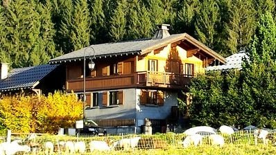 Chalet de charme, 4 chambres, avec salle de sport