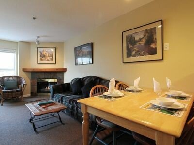 Wohnung 1 Schlafzimmer, mit Kamin