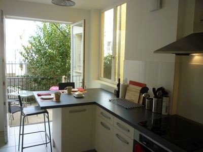 Appartement 2 chambres, avec jardin