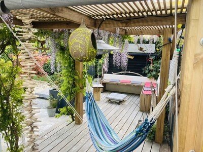 Maison troglodyte 3 chambres, avec jacuzzi