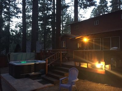 Chalet 4 bedrooms, with jacuzzi