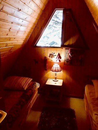 Chalet 2 chambres, avec jardin
