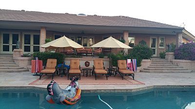 Ferienhaus 1 Schlafzimmer, mit Pool