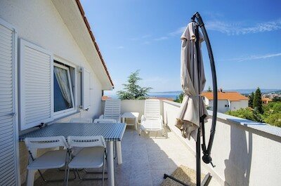 Wohnung 2 Schlafzimmer, mit Garten