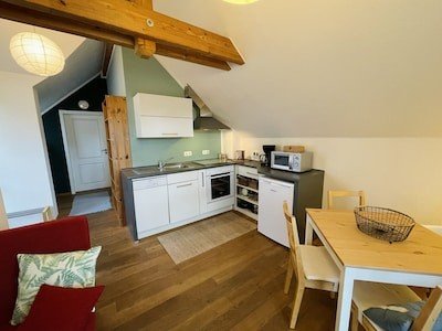 Wohnung 2 Schlafzimmer, mit Garten