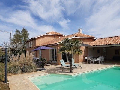 Maison 4 chambres, avec piscine