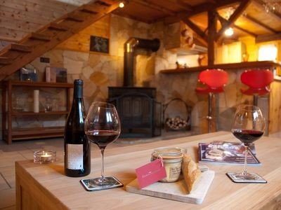 Chalet cozy, 1 chambre, avec jacuzzi