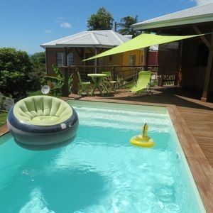 Chalet d'exception, 1 chambre, avec piscine