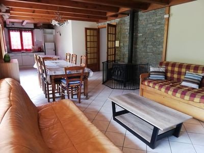Chalet 4 chambres, avec salle de sport