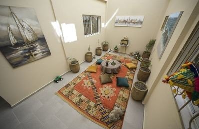 Studio chic, 2 chambres, avec climatisation