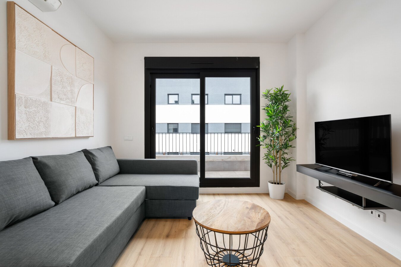 Studio design, 1 chambre, avec salle de sport