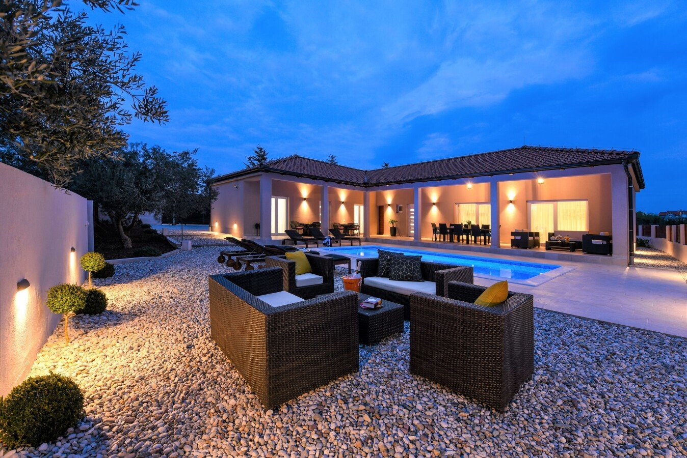 Ferienhaus 3 Schlafzimmer, mit Pool