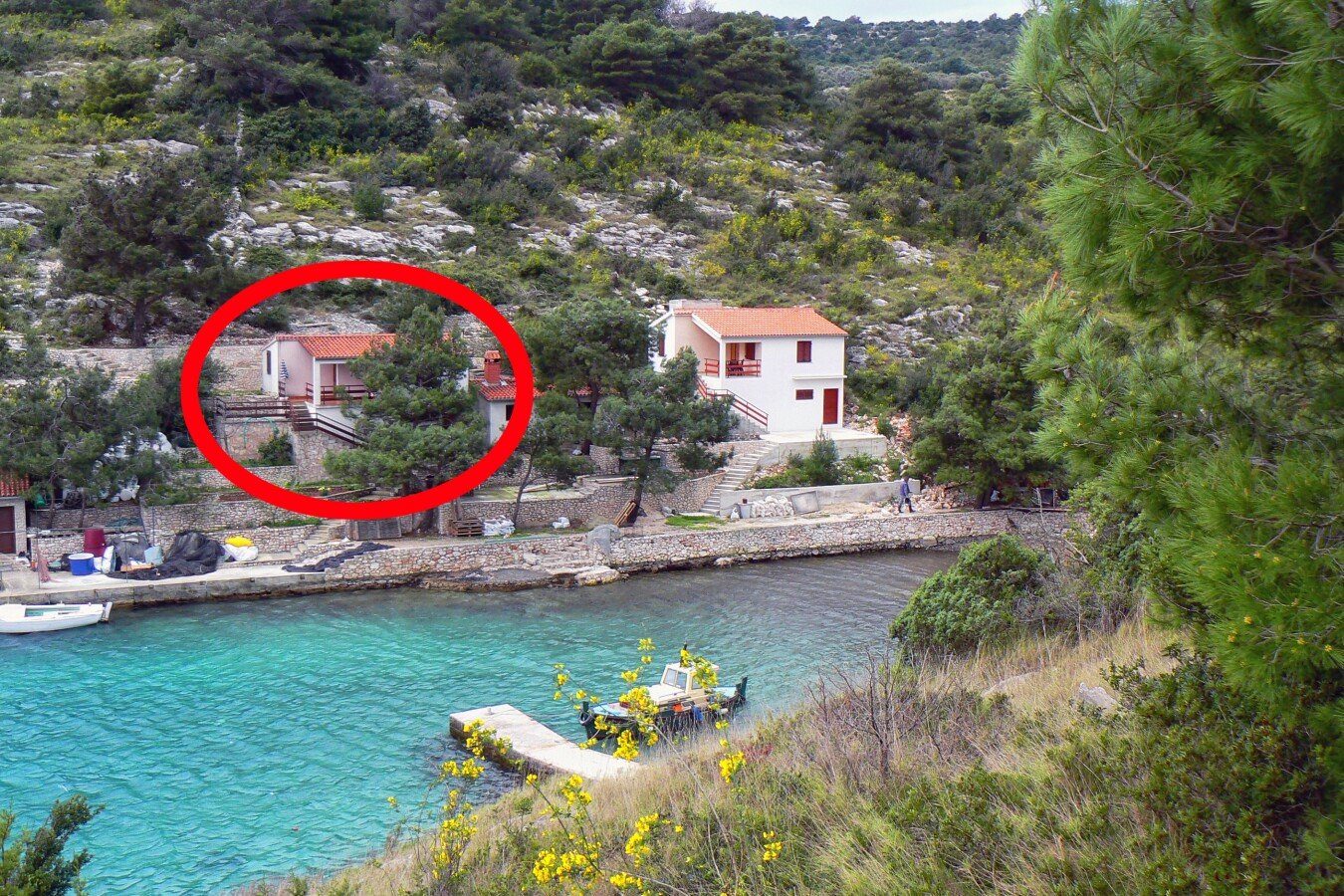 Appartamento 2 camere, con vista mare