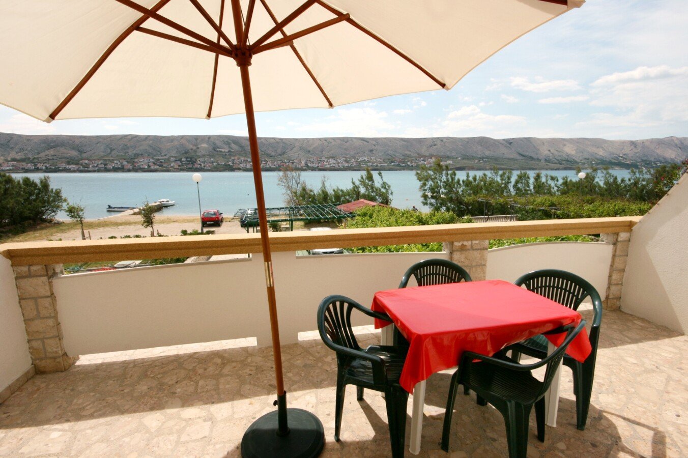 Appartamento 1 camera, con vista mare