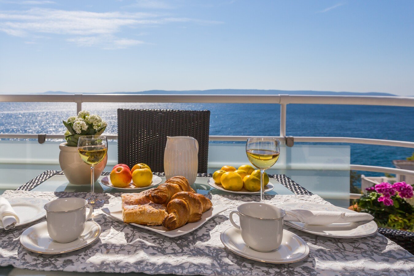 Appartamento 2 camere, con vista mare