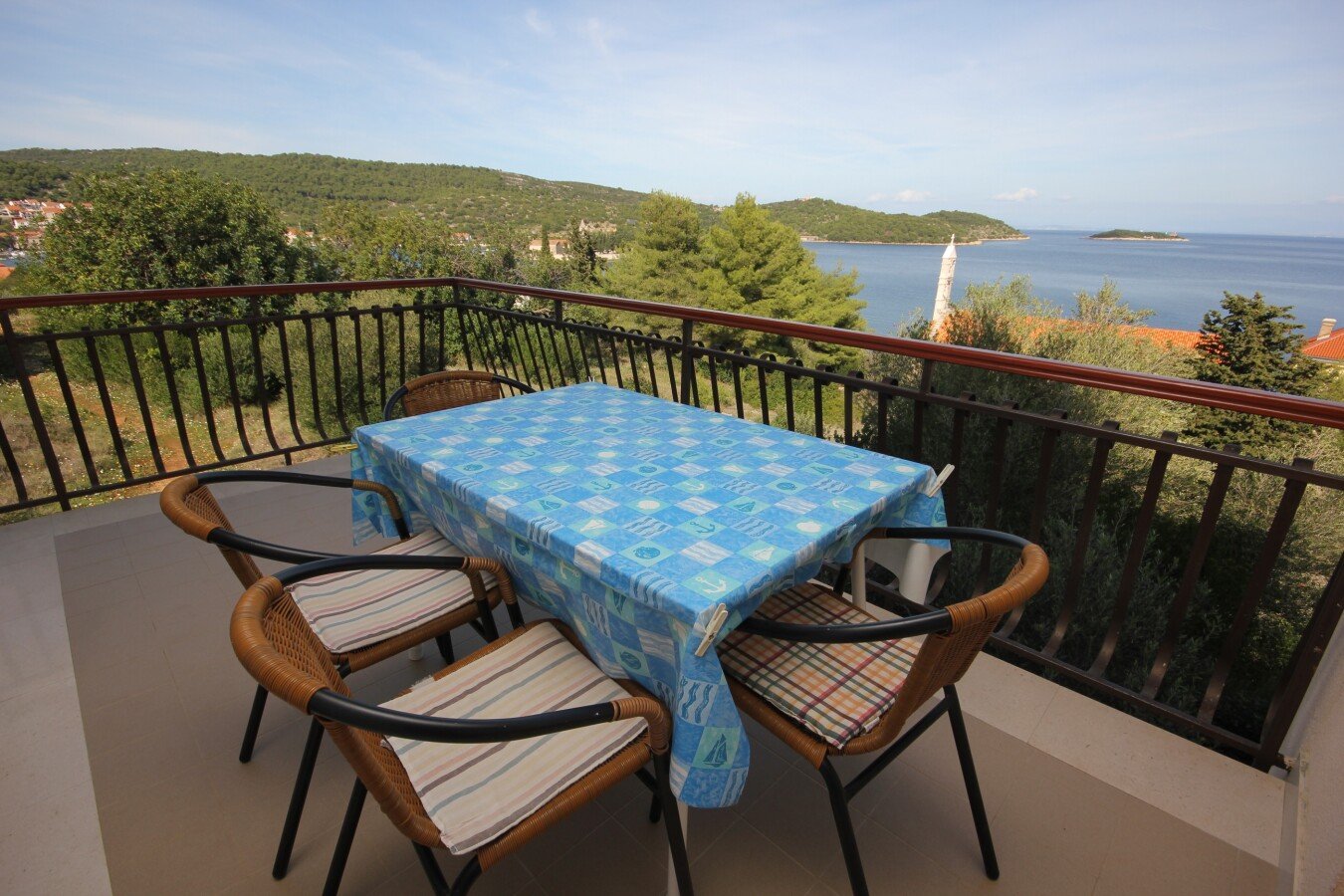 Appartamento 2 camere, con vista mare