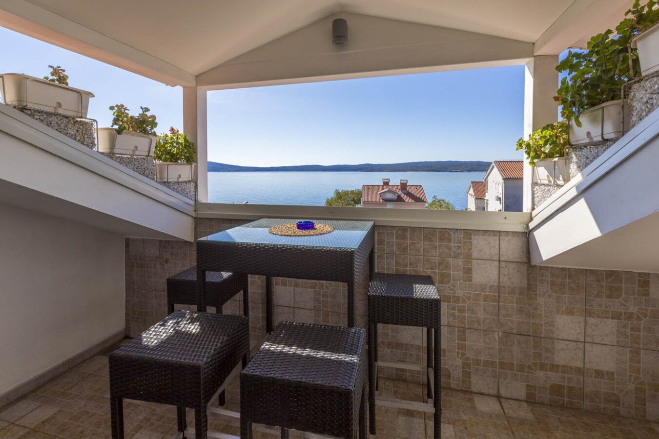 Apartment 1 bedroom, with sea view