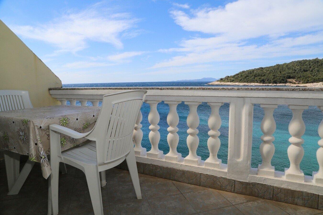 Appartamento 1 camera, con vista mare