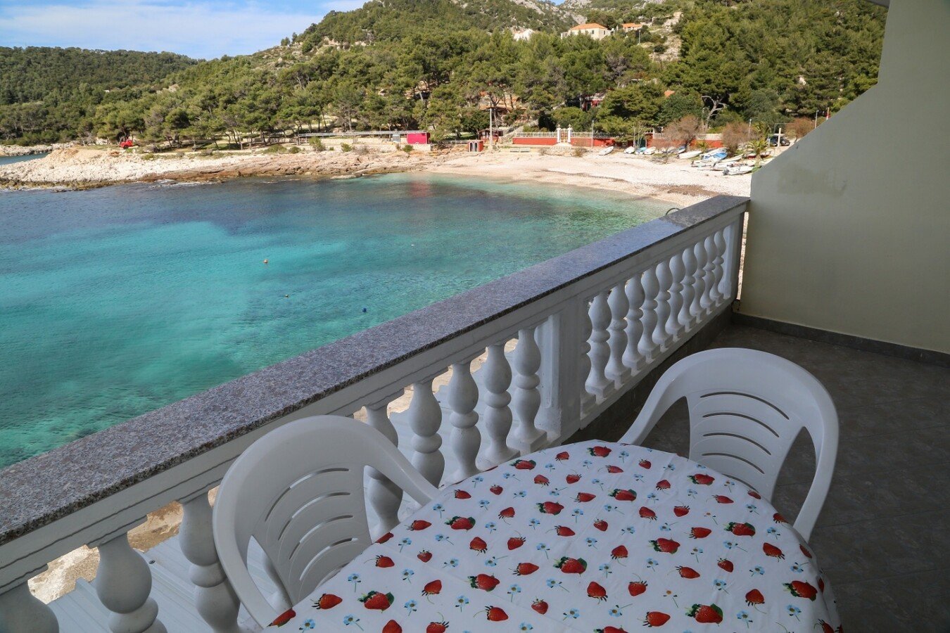 Appartamento 1 camera, con vista mare