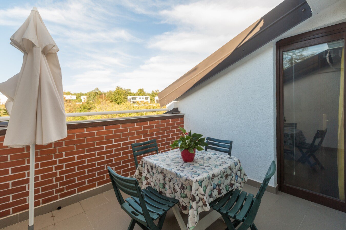 Appartamento 2 camere, con vista mare