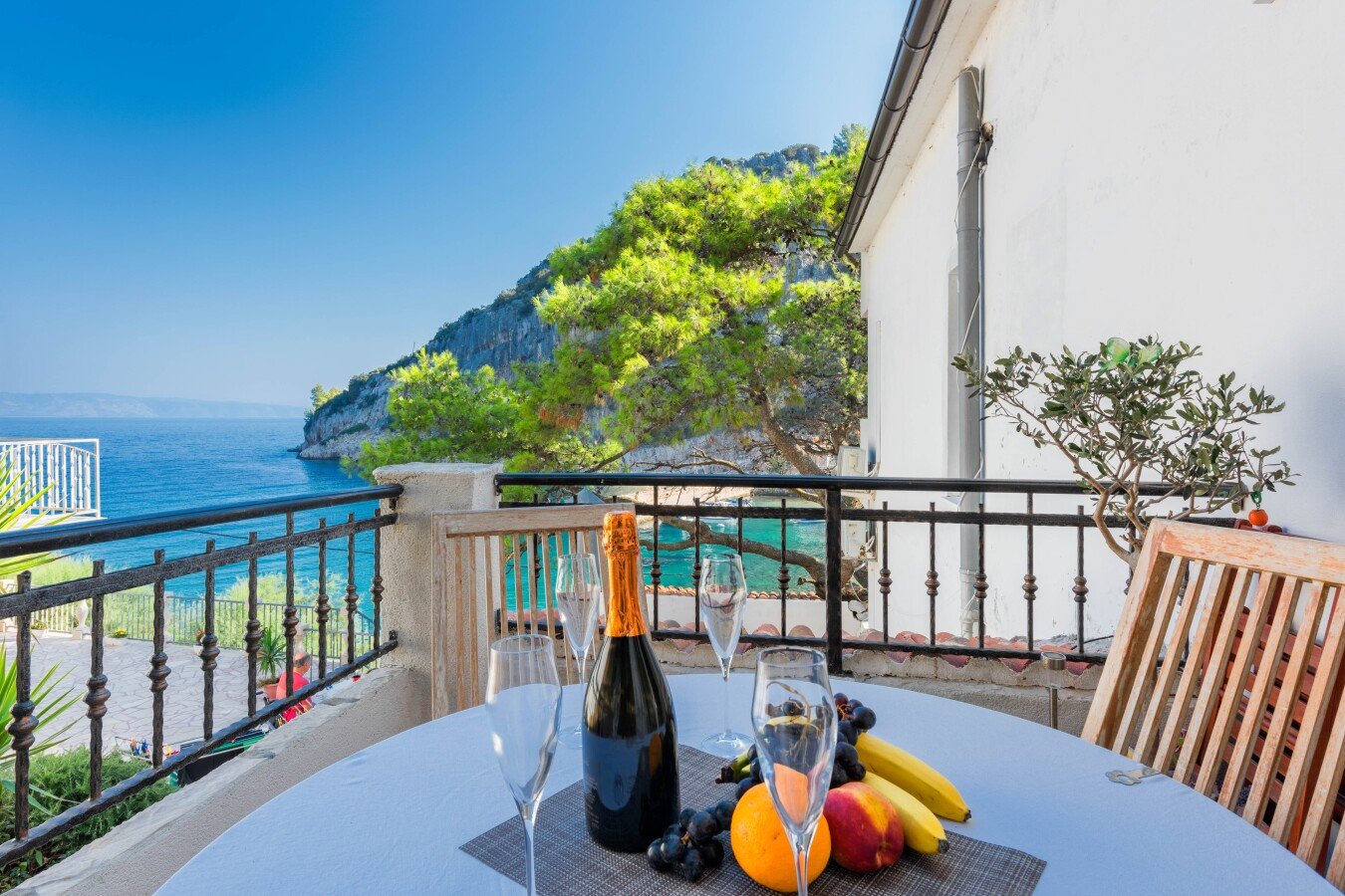 Appartement 1 chambre, avec vue sur mer