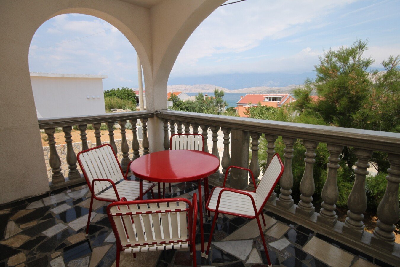 Appartamento 2 camere, con vista mare