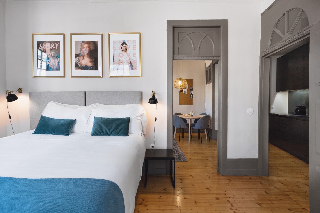 Appartement design, 2 chambres, avec parking