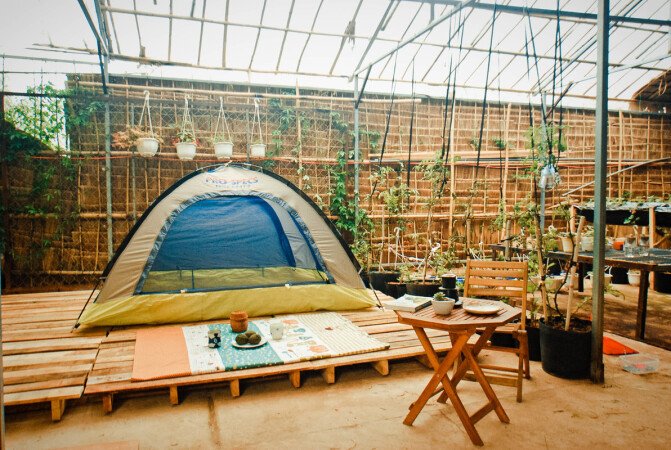 Room 10 guests, with garden