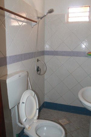 Room 7 guests, with garden