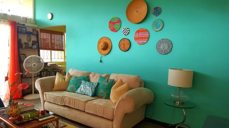 Room 6 guests, with pool