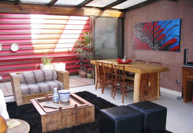 Chambre 3 voyageurs, avec jardin