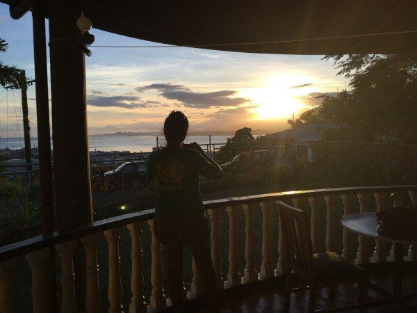 Room 2 guests, with garden