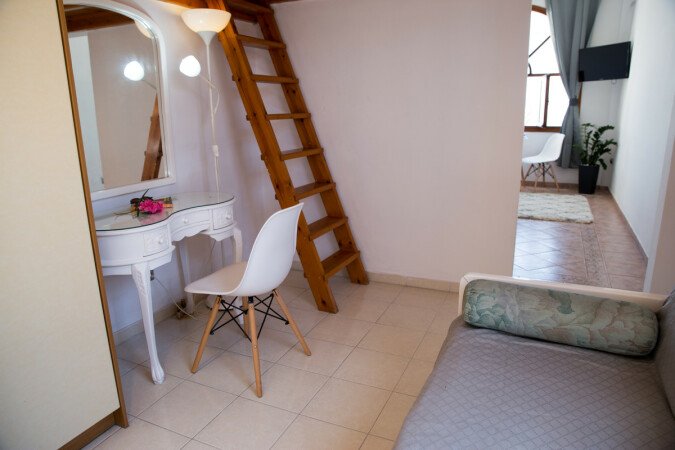 Apartment 1 bedroom, with garden