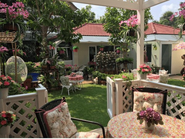 Chambre chic, 3 voyageurs, avec piscine