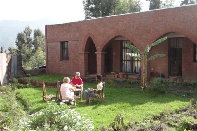 Zimmer 1 Gast, mit Garten