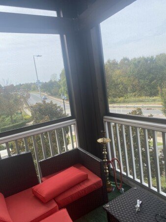 Room 1 guest, with pool