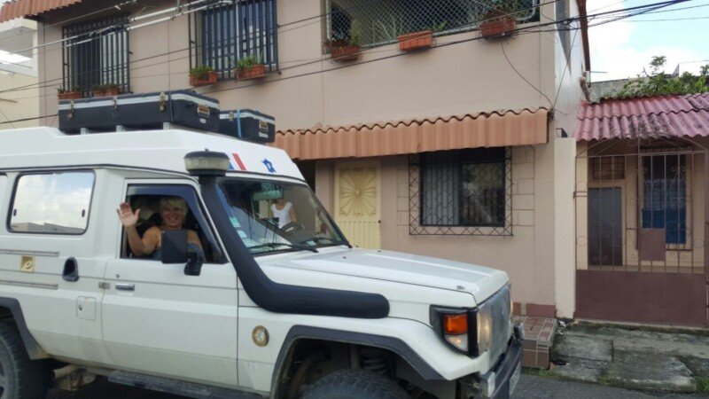 Room 11 guests, with garden