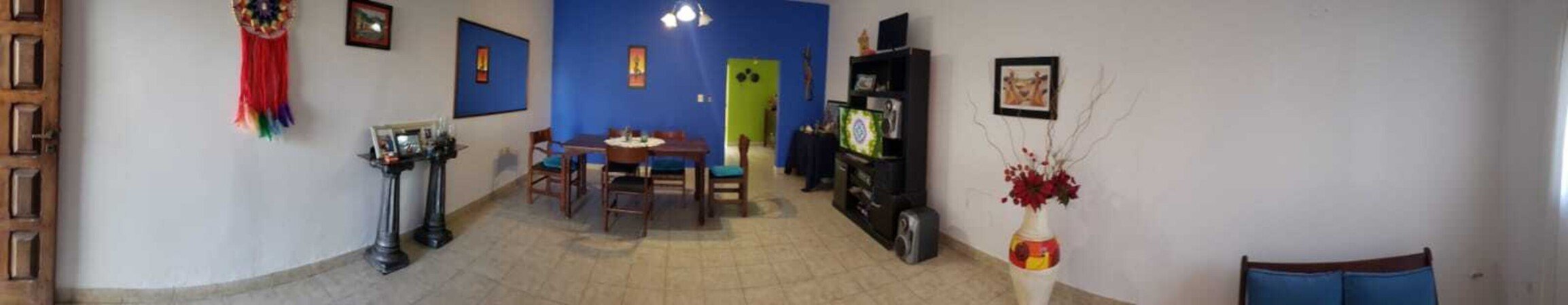 Habitación 4 huéspedes, con jardín