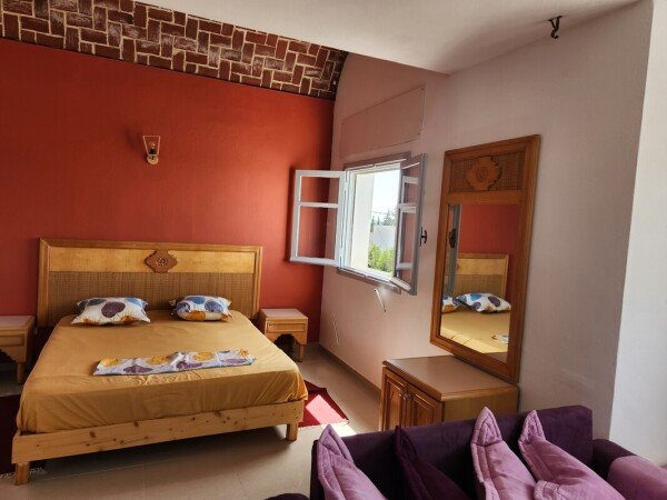 Chambre 2 voyageurs, avec jardin