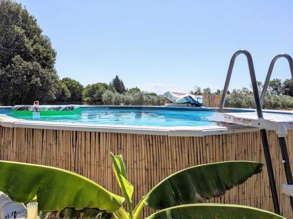 Habitación 4 huéspedes, con piscina