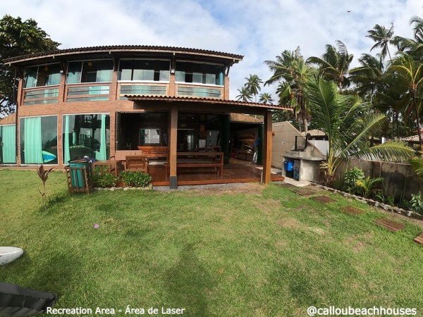 Casa 1 quarto, com jardim