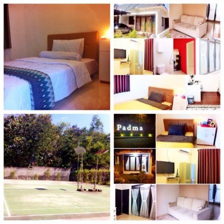 Room 3 guests, with garden