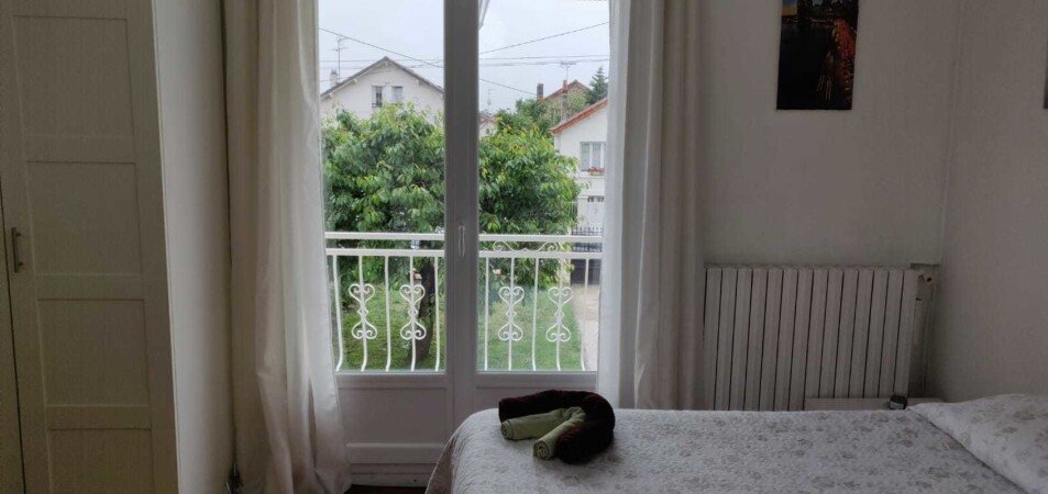 Chambre 2 voyageurs, avec jardin