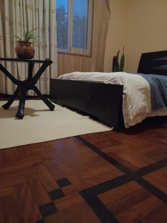 Chambre 3 voyageurs, avec jardin