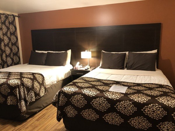 Chambre 6 voyageurs, avec salle de sport