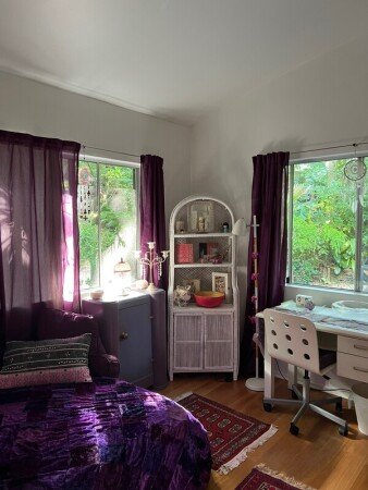 Room 2 guests, with garden