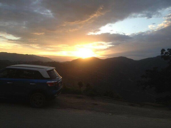 Room 7 guests, with garden