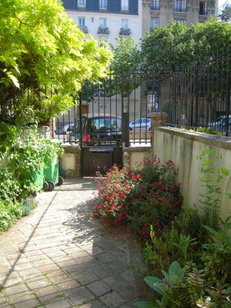 Room 9 guests, with garden